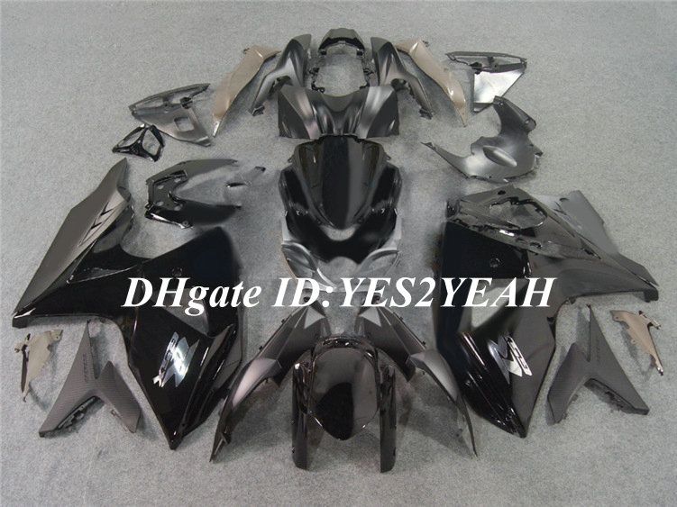 Set carene iniezione SUZUKI GSXR1000 GSX R1000 K9 09 10 GSXR 1000 R1000 nero Kit corpo carenatura + regali SF11 2009 2010