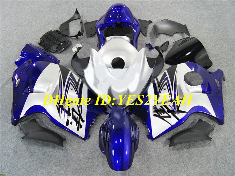 Kit de Carcaça de Injeção para 1996 2007 Hayabusa GSXR1300 GSX R1300 96 00 01 07 GSXR 1300 azul Carenagem de Carenagem SD13