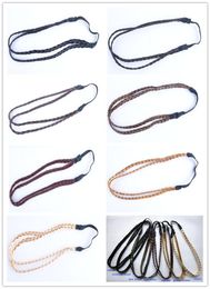 Free Shipping hairband Hair belt Headband Plait Braid Pigtail Hair Extensions Colours
