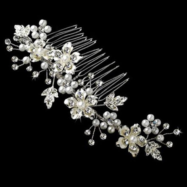 High Quality Wedding Bridal Hair Accessory Floral Sydney Bridal Comb