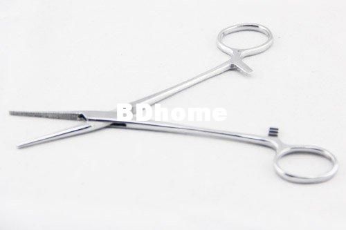 

14 CM 1pc/lot Pet ear Forceps Aka Hemostatic Ear Forceps Straight head Silver Color Pet Beauty Products Drop Shipping, Others