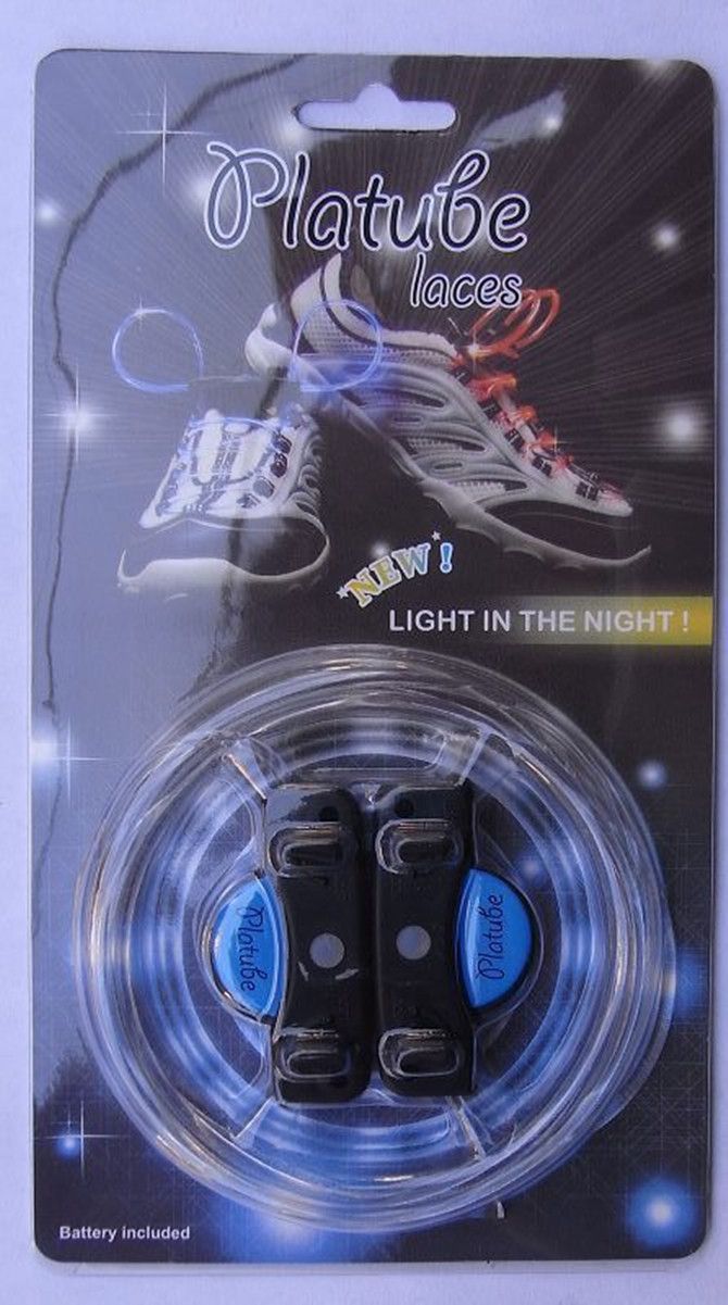 LED Flashing Shoelace Light Up Shoe Laces Laser Shoelaces Fashionable Jump Change From Nikki