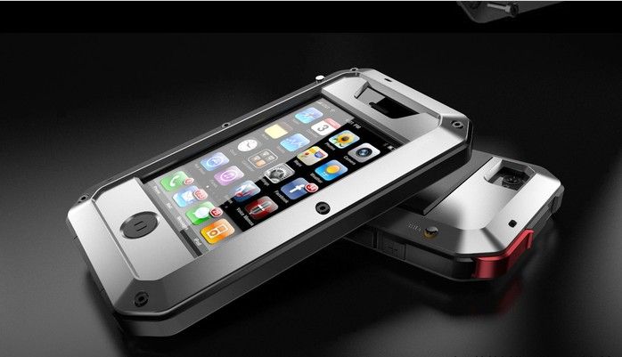 1:1 Strongest Aluminum Metal Case Gorilla Glass Film Lunatik Taktik Extreme Warrior Cover For