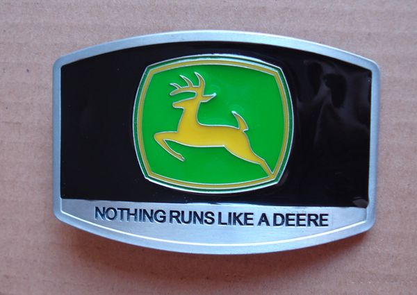 

Черный цвет deere Ничто не работает как deere BELT BUCKLE SW-305, Бесплатная доставка