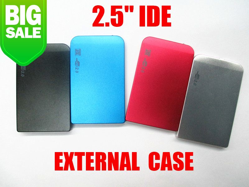2.5 "IDE Disco Duro Disco Duro HDD de USB 2.0 PC Portátil cuatro colores