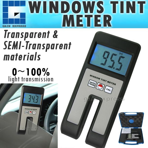 2019 WTM 1000 Handheld Digital Window Tint Visual Light Transmission