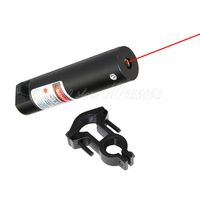 Wholesale 6PCS Tactical Hunting Red Laser Dot Sight Scopes Adjustable Barrel Tube Ring Mount for Rifle