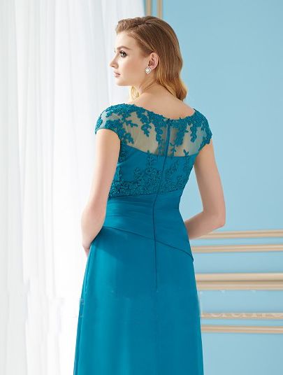 turquoise cap and gown
