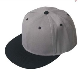 High Quality Hot Selling Plain Blank Snapback hats baseball black Snapbacks hats Snap Back Strapback Caps Hat Mix order free shipping