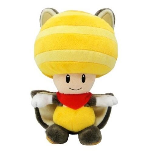 flying squirrel luigi plush