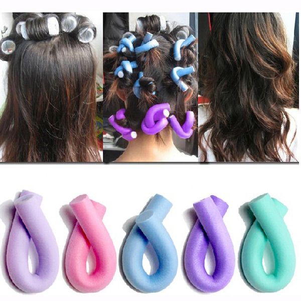 DIY Soft Foam Bendy Hair Roller Cute And Beauty Magic Hair Curler Hair