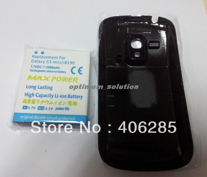 New 3800mah Extended Battery Back Cover For Samsung Galaxy Ace Gt
