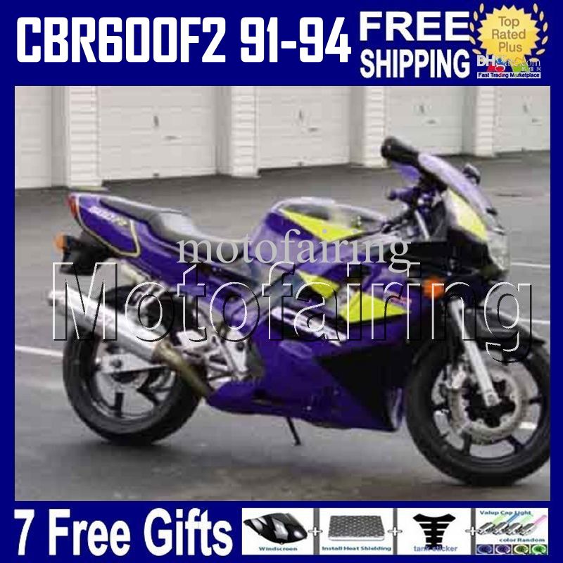 Aluminum Radiator For Honda CBR600 F2 (PC25) 1991-1994 Motorcycle - Front Mount, Alloy Construction