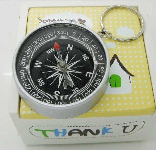 전체 -Mini Compass Compass New Mini Lensatic Compass Keychain262Z