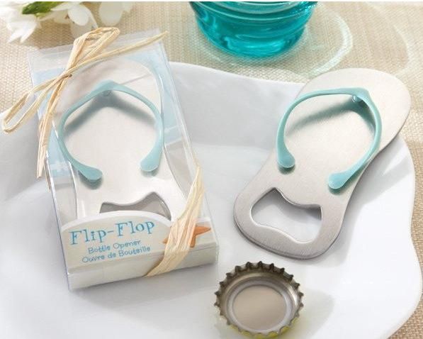 'Pop the Top' Flip Flop Bottle Opener Wedding Favors Gift