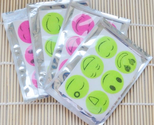 Camping repellent sticker Smiling Face Best Mosquito Natural Repellent Patch Insect bug protect