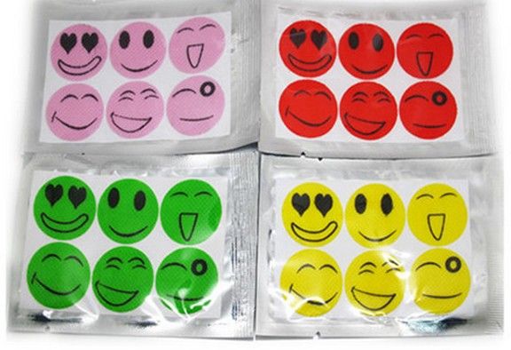 Camping repellent sticker Smiling Face Best Mosquito Natural Repellent Patch Insect bug protect