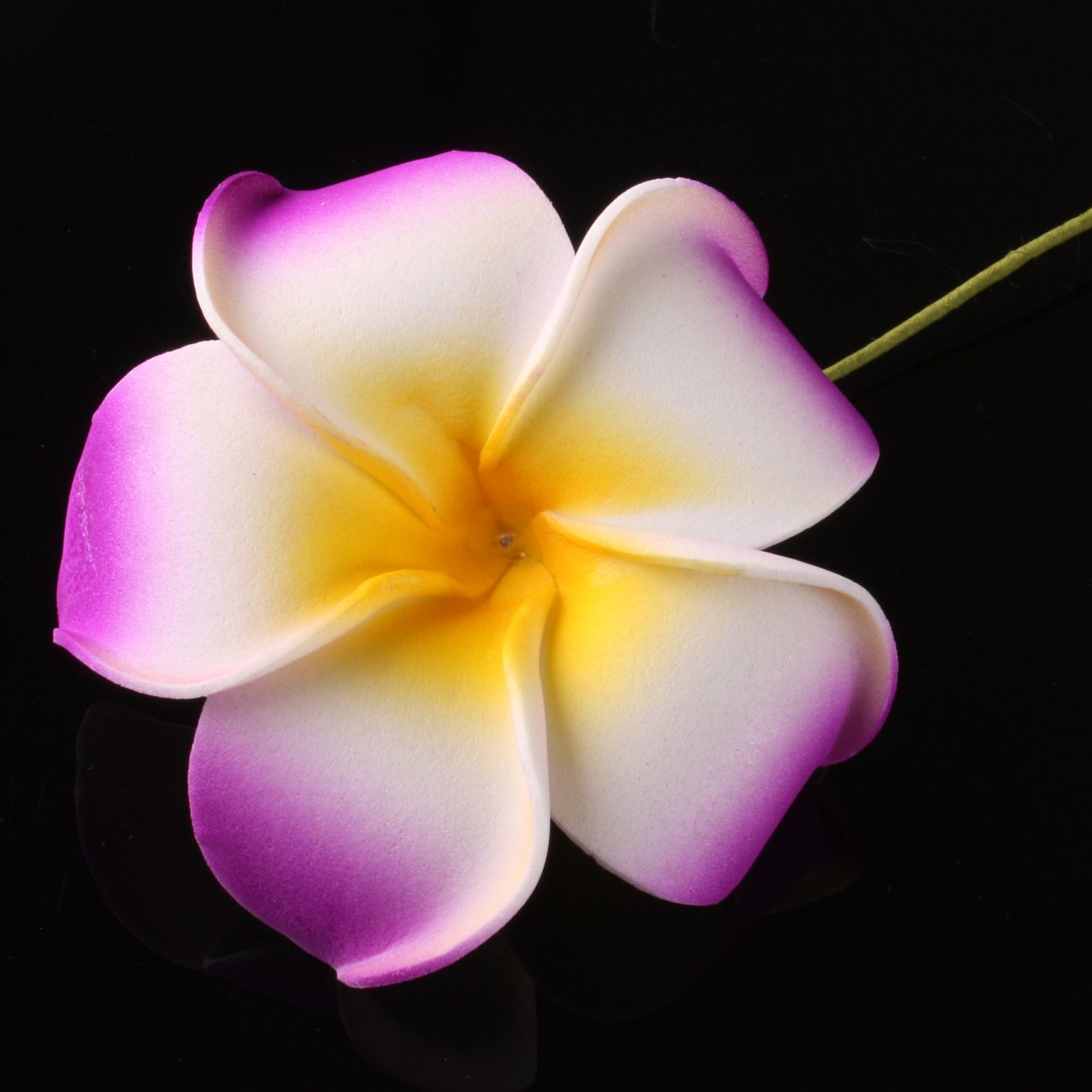 Wholesale Plumeria Flowers Latex Frangipani Wedding Bouquet Birthday