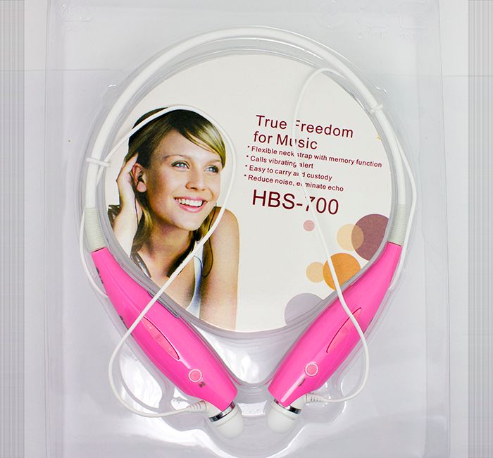 Wireless Bluetooth Stereo Headset HBS 700 Bluetooth Hands Free In Ear