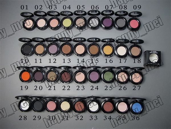 

Factory direct dhl new makeup eye 1 5g eye hadow without mirror and bru h36 different color