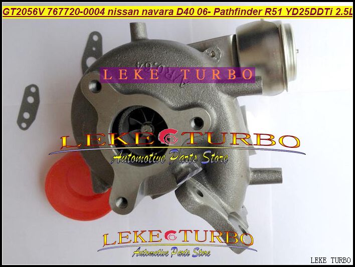 GT2056V 767720-0004 767720 767720-5004S 14411-EB70B 769708 14411-EB70A Turbo dla Nissan D40 Navara Pathfinder R51 YD25 YD25DDTI 2.5L 171HP