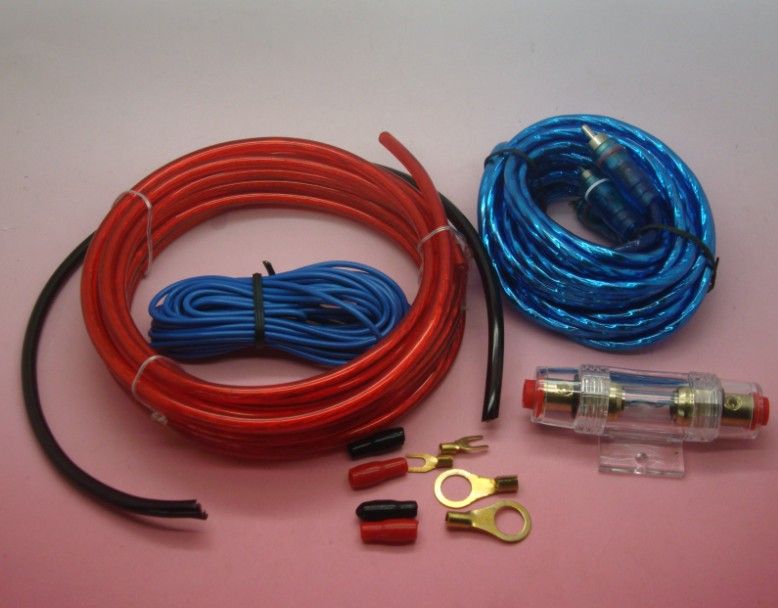 Dual Amp Wiring Kit 4 Gauge