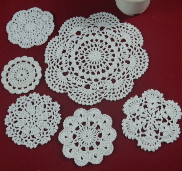 Download 2021 Wholesale 100% Cotton Hand Made Crochet Doily Table Cloth, 6 Designs Custom, Wedding ...