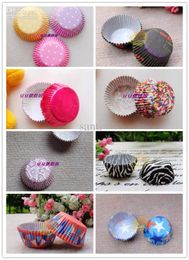 3.5cm base Mixed patterns Cupcake linners birthday wedding party mffin cake liner cases