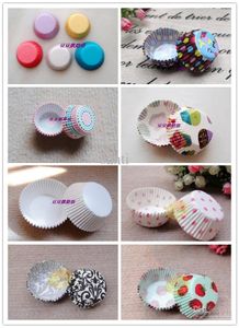 Assorted Cupcake liner Muffin Cake Case Cup Baking Mould 3.5cm base