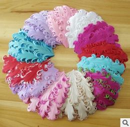 100pcs/lot Nagorie Pads,Curly Feather Pads,Nagorie Curled Feather Pad Accessories Hair ornaments accessories