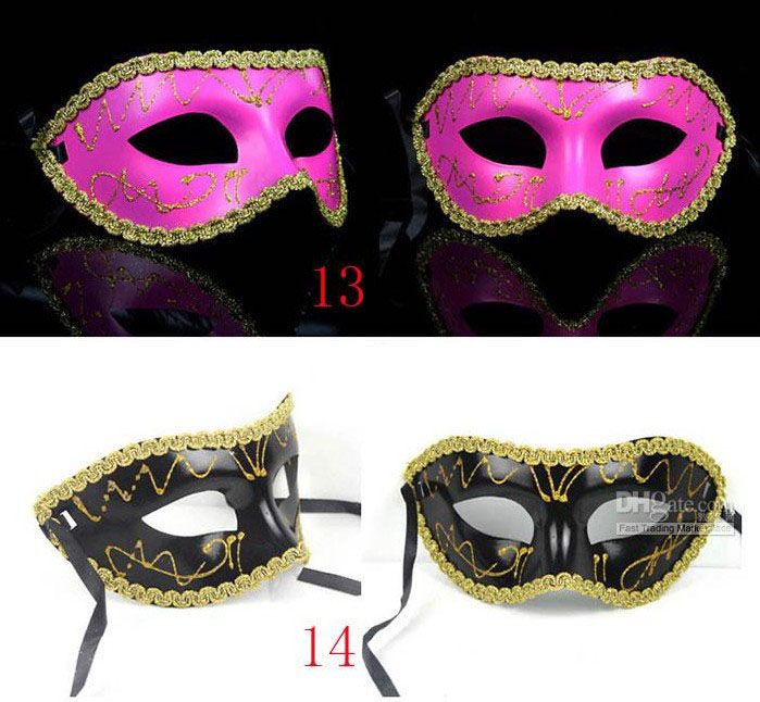 Masquerade traje festa ano novo natal dia das bruxas dança mulheres sexy mix máscara facial máscaras venezianas8185070