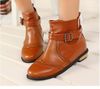 rubber sole ankle boots