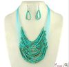 Hot New Free Shipping With Tracking Number New Handmade beads Necklace Earring 30 set/lot 720