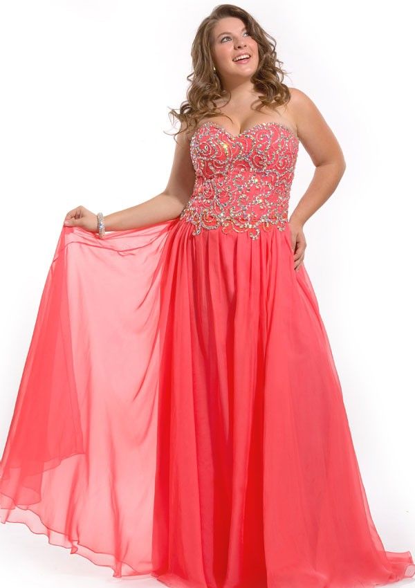 Fast Shipping Custom Made Sweetheart Rhinestone Beading Lace Up Stunning Plus Size Prom Dress