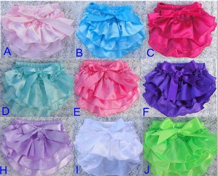 Baby Toddler Girls Lace Bloomers Ruffle Panties Briefs Shorts Diaper Nappy Pants 
