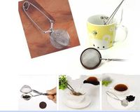 4.5 cm Çay Demlik Paslanmaz Çelik Küre Mesh Çay Süzgeç Kolu Topu Çay Kahve Araçları Mutfak Aksesuarları