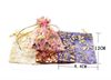 200pcs mixed 94*120mm Organza Jewelry bracelet crafts Pouches Gift Bags For Wedding favours Bags Pouch with maple leaf DIY