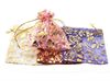 200pcs mixed 94*120mm Organza Jewelry bracelet crafts Pouches Gift Bags For Wedding favours Bags Pouch with maple leaf DIY