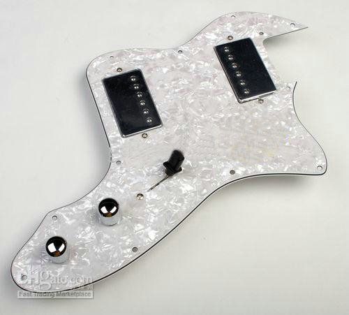 Custom 72 TE Electric Guitar for Kit DIY Niedokończony zestaw gitarowy z pół pustym nadwoziem 4655474