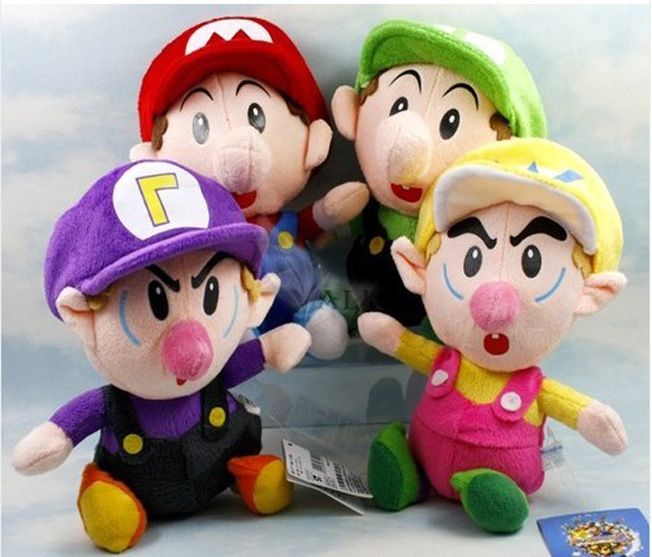 baby mario and baby luigi plush