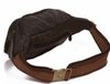 Leather Pocket Fashion Cellphone Waist Bag outdoor Casual Aslant Bag 23*14*8 cm Best cheap Bag free shipping