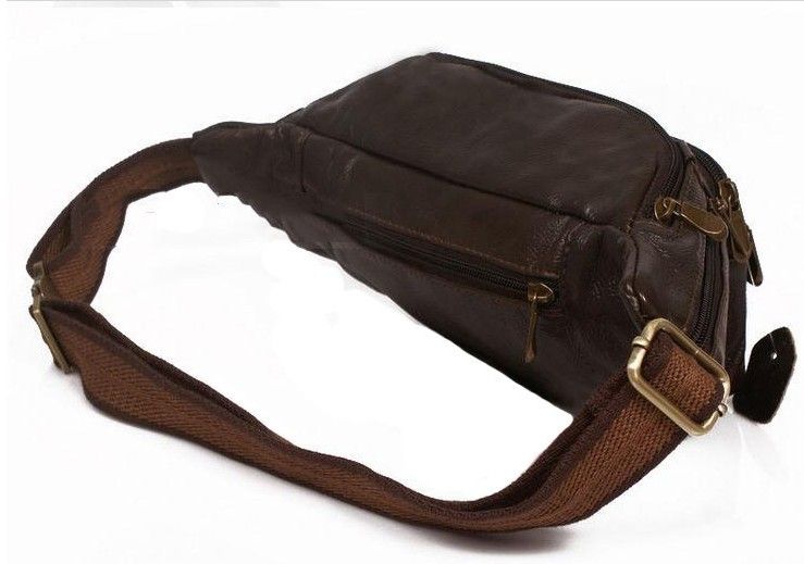 Leather Pocket Fashion Cellphone Waist Bag outdoor Casual Aslant Bag 23*14*8 cm Best cheap Bag 