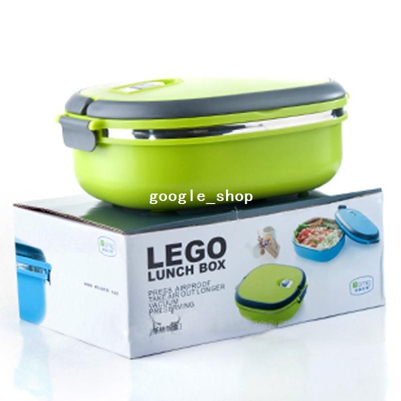 2018 Lunch Bowl Single Tier Stainless Steel Insulation Boxes Sealed