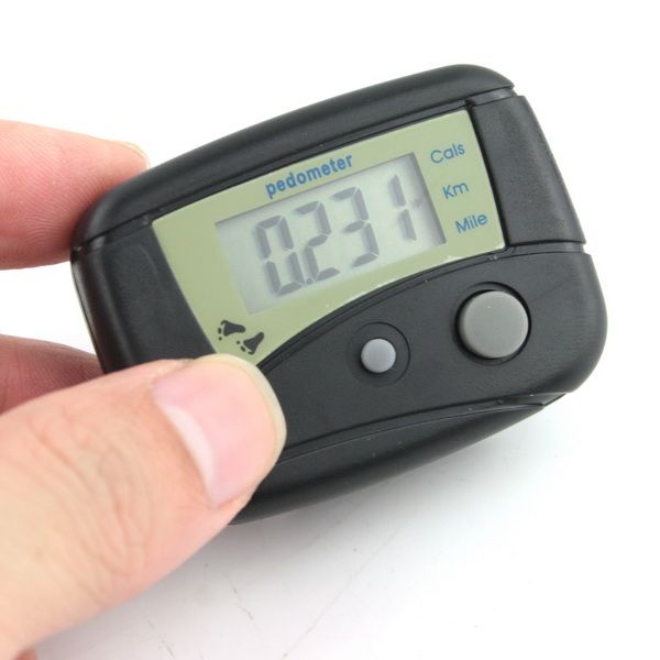 

150 pc new lcd pedometer tep calorie counter walking di tance new