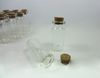 100X Clear Glass Bottle Of Wishes Vials With Wood Cork 50MMX22MMX14MM Drop Shipping