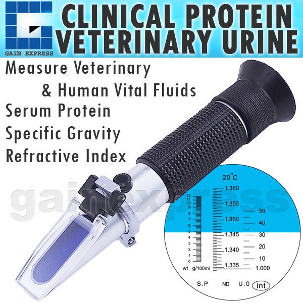 RHC200ATC Traditional Clinical Veterinary Triple Scale Refractometer 0