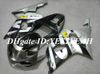 Verkleiningscarrosserie voor 2000 2001 2002 Suzuki GSXR1000 GSX R1000 K2 00 01 02 GSXR 1000 R1000 Silver Black Fairing Body Kit + Gifts SM66