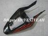 7ギフト！ Motocycle Fairings for 2003 2004 Suzuki GSXR1000 GSX R1000 K3 03 04 GSXR 1000 R1000赤い炎光沢ブラックフェアリングLK70