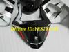 Fairings Body kit for 2003 2004 SUZUKI GSXR1000 GSX R1000 K3 03 04 GSXR 1000 black silver Fairing bodywork lk84