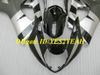 Fairings Body kit for 2003 2004 SUZUKI GSXR1000 GSX R1000 K3 03 04 GSXR 1000 black silver Fairing bodywork lk84